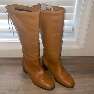 Regence Leather Boots - Women Size 8.5 like new. Smoke free home. Made in Canada